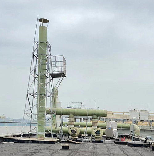 煙囪管道及風(fēng)機