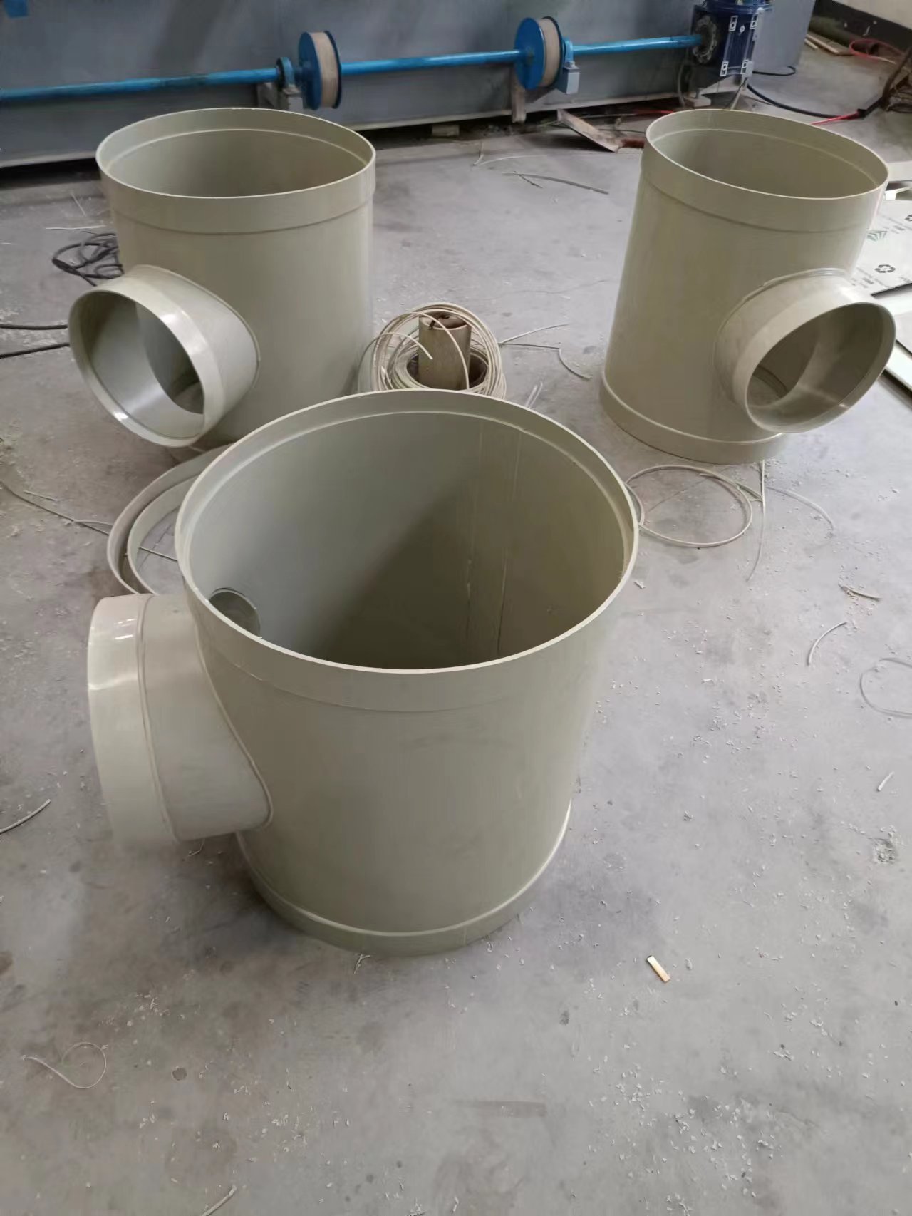 PP三通，45度斜插